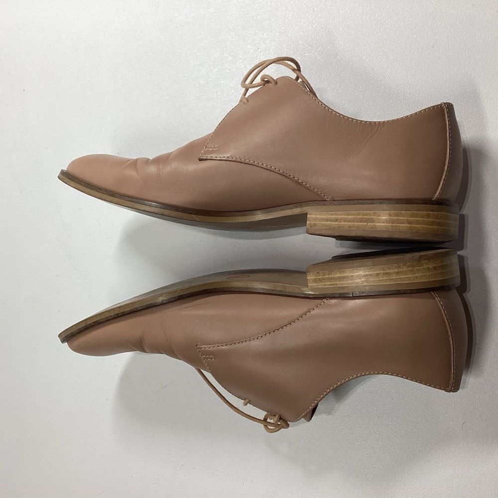 Everlane Womens Tan Khaki The Modern Oxford‎ Shoes Size 8 Made In Italy - Picture 14 of 14